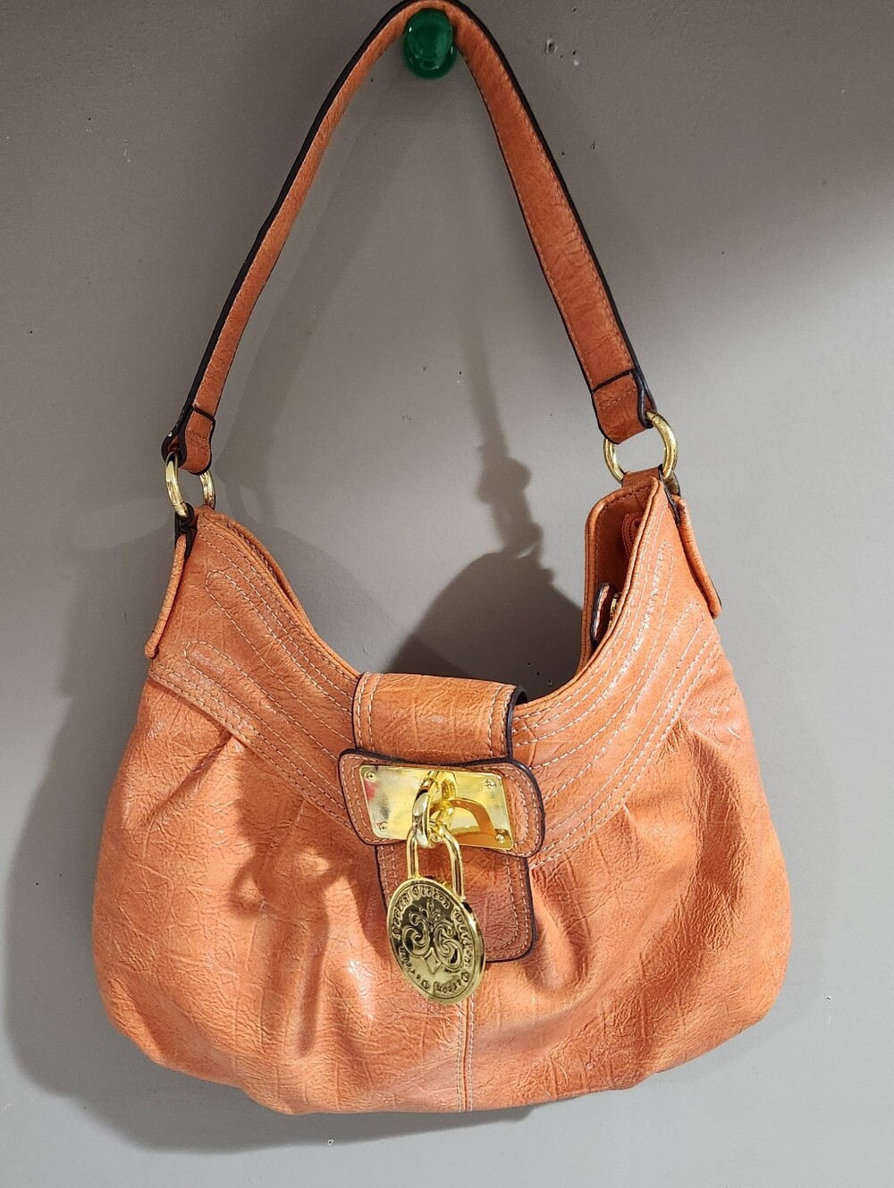 House Of Dereon By Beyoncé orange Y2K Purse Shoulder Bag